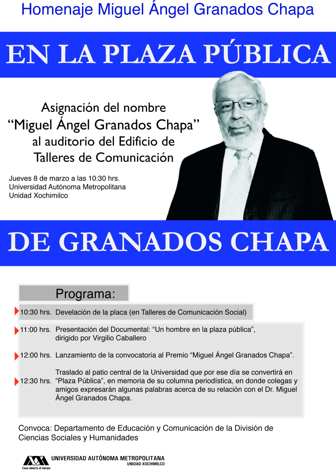 Cartel Granados Chapa_2