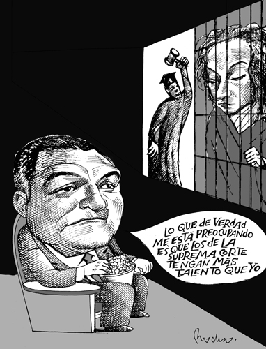 Los magistrados del suspense